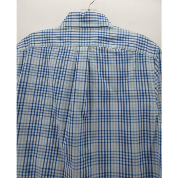 Vineyard Vines Shirt Small Performance Slim Fit Whale Button Up Plaid - Picture 8 of 10
